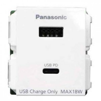 Ổ Cắm USB Panasonic WEF14821W-VN Dòng Wide