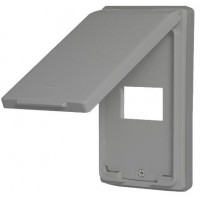 Mặt Công Tắc Panasonic WEG7901HK-VN Dòng Wide 1 Thiết Bị Có Nắp Che Màu Xám