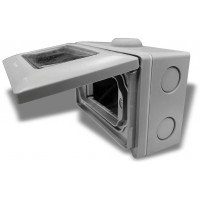 Hộp Công Tắc Panasonic WEG8973LH-VN Dòng Wide Có Nắp Che