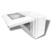 Hộp Công Tắc Panasonic WEG8973SW-VN Dòng Wide Có Nắp Che