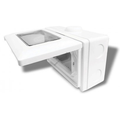 Hộp Công Tắc Panasonic WEG8973SW-VN Dòng Wide Có Nắp Che