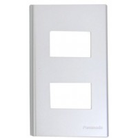 Mặt Công Tắc Panasonic WEV68020MW Dòng Wide 2 Thiết Bị