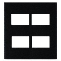 Mặt Công Tắc Panasonic WEV68040MB Dòng Wide 4 Thiết Bị