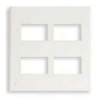 Mặt Công Tắc Panasonic WEV68040SW Dòng Wide 4 Thiết Bị