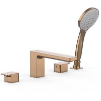 Vòi Xả Bồn Tắm American Standard WF-1300WS (WF1300WS) Nóng Lạnh Màu Vàng Hồng