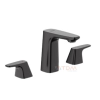 Vòi Lavabo American Standard WF-1703HG Signature Nóng Lạnh 3 Lỗ Màu Xám Đen