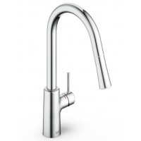 Vòi Rửa Chén American Standard 1009160000 Nóng Lạnh Rút Dây Agate