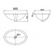 Lavabo American Standard WP-0433 Âm Bàn Oval - Tuấn Đức