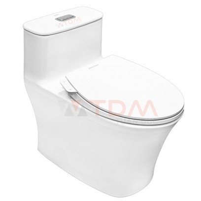 Bồn Cầu American Standard WP-1880SW (WP1880SW) Nắp Rửa Cơ M4A839 (TDM)