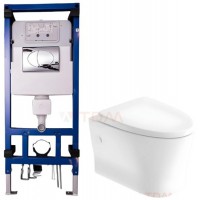 Bồn Cầu American Standard WP-2265/VP-G3004A/VPTL-3815 Treo Tường (TL)