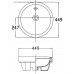 Chậu Lavabo American Standard WP-F307 Bán Âm - Tuấn Đức