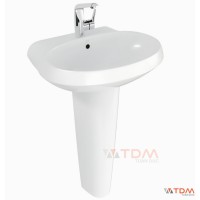 Chậu Lavabo Chân Dài Treo Tường American Standard La Vita WP-F511/F711