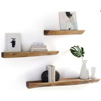 Bộ Kệ Trang Trí Kanly WT01 Treo Tường Bằng Gỗ