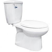 Bồn Cầu Thiên Thanh Ruby I CD0725 Toilet 2 Khối Xả Gạt