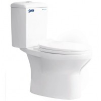Bồn Cầu Thiên Thanh Sand CD6464 Toilet 2 Khối Xả Nhấn