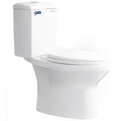 Bồn Cầu Thiên Thanh Sand CD6464 Toilet 2 Khối Xả Nhấn