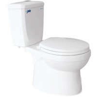 Bồn Cầu Thiên Thanh Waves CD7062 Toilet 2 Khối Xả Nhấn