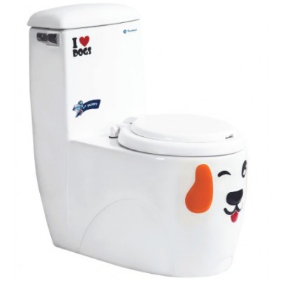 Bồn Cầu Trẻ Em Thiên Thanh CE03 Puppy 1 Khối