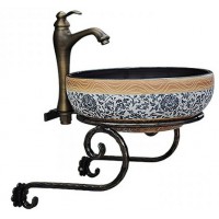 Giá Sắt Đỡ Chậu Rửa Mặt Lavabo Kanly FW02 Treo Tường