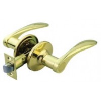 Khóa Yale Tay Nắm Gạt  VL8322 US3 Cửa Phòng Vệ Sinh Màu Đồng Bóng