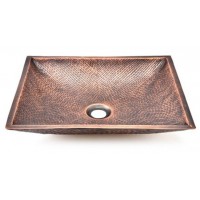 Chậu Lavabo Kanly CS03 Đặt Bàn Đồng Thau Họa Tiết Xù Xì Kiểu Cổ