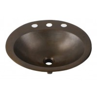 Chậu Lavabo Kanly GCL08 Đặt Bàn Đồng Thau Phong Cách Cổ