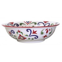 Chậu Rửa Mặt Lavabo Kanly SU402 Đặt Bàn Sứ Mỹ Thuật 415x125 mm