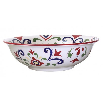 Chậu Rửa Mặt Lavabo Kanly SU402 Đặt Bàn Sứ Mỹ Thuật 415x125 mm