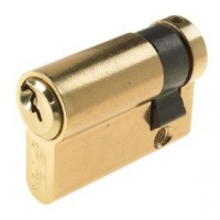 Ruột Khóa Yale 10-0501-0035-00-02-11 Một Đầu Chìa Màu Đồng Bóng