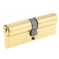 Ruột Khóa Yale 10-0502-3535-00-02-11 Hai Đầu Chìa Màu Đồng Bóng