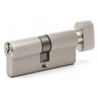 Ruột Khóa Yale 10-0503-3535-CK-22-11 Một Đầu Chìa Một Đầu Vặn Màu Niken Mờ