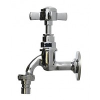 Vòi Lạnh Gắn Tường Kanly CHT01 Đồng Thau Mạ Chrome