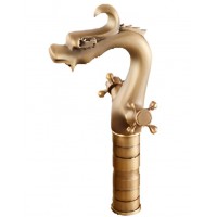 Vòi Lavabo Kanly GCA10 Nóng Lạnh Bằng Đồng Cổ Điển