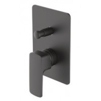 Bộ Trộn Âm 2 Đường Nước Hafele 589.15.037 Kobe Màu Đen