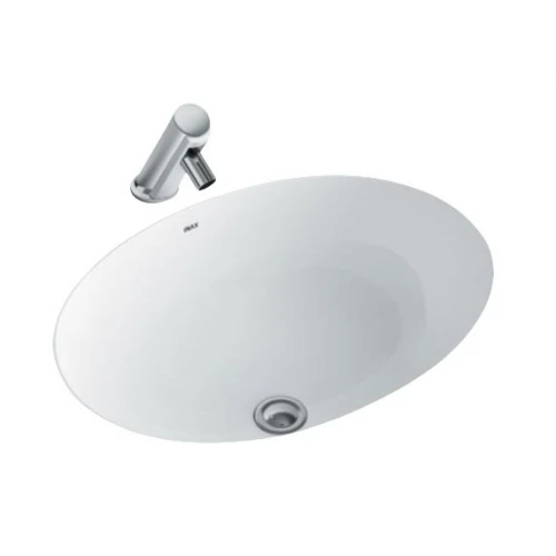Chậu rửa mặt lavabo Inax L-2293V (L2293V) âm bàn đá 535 x 415 mm