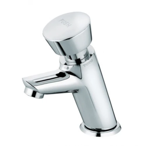 Vòi nước xả nhấn rửa tay lavabo TOTO DL102 (TS100N) tự ngắt nước - Tuấn Đức
