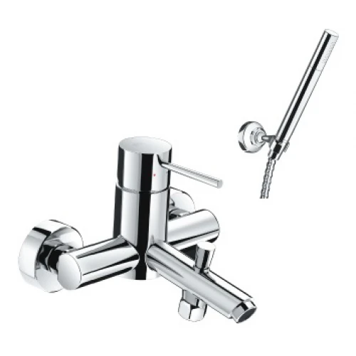 Vòi hoa sen INAX BFV-8000S (BFV8000S) nóng lạnh tắm đứng tay tròn