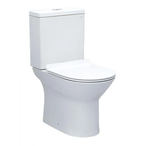 Bồn cầu Caesar CD1551 thùng T1152-pw- Xí bệt bàn cầu vệ sinh 2 khối