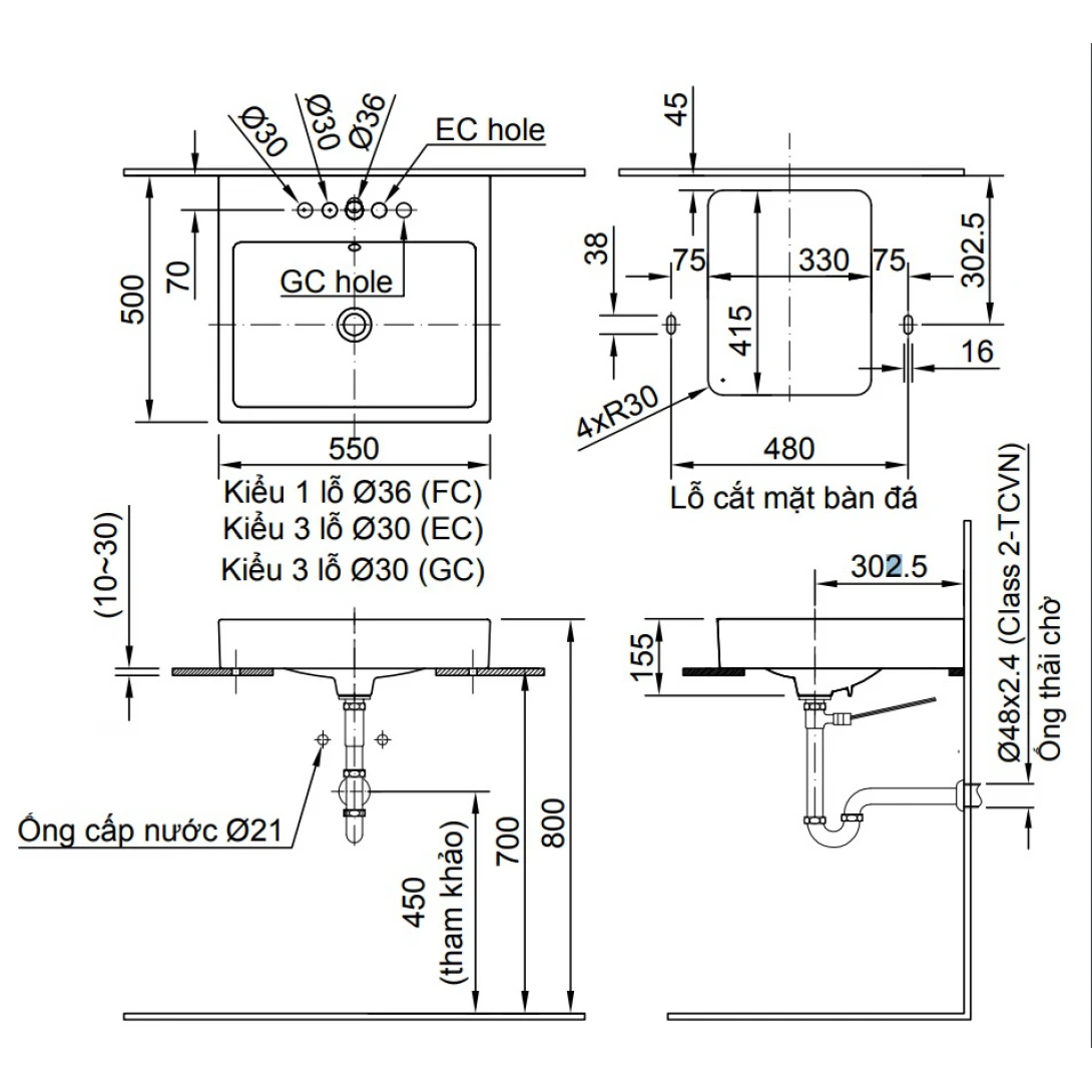 chau-dat-ban-inax-al-536v