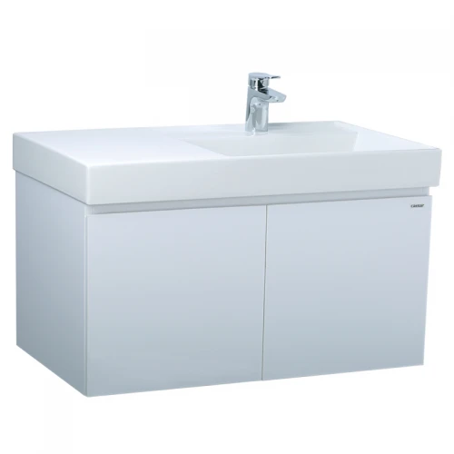 Bộ tủ chậu rửa mặt lavabo Caesar LF5384/EH05382AV treo tường - Tuấn Đức