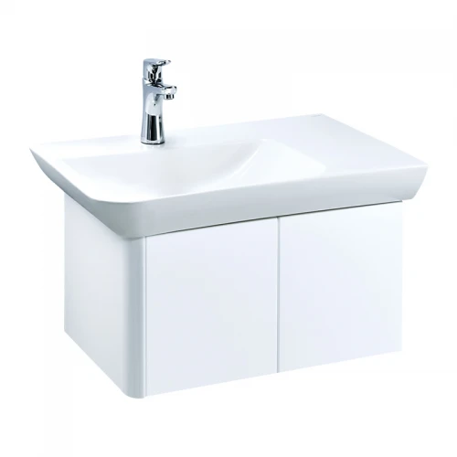 Bộ tủ chậu rửa mặt lavabo Caesar LF5372/EH05372AV treo tường - Tuấn Đức