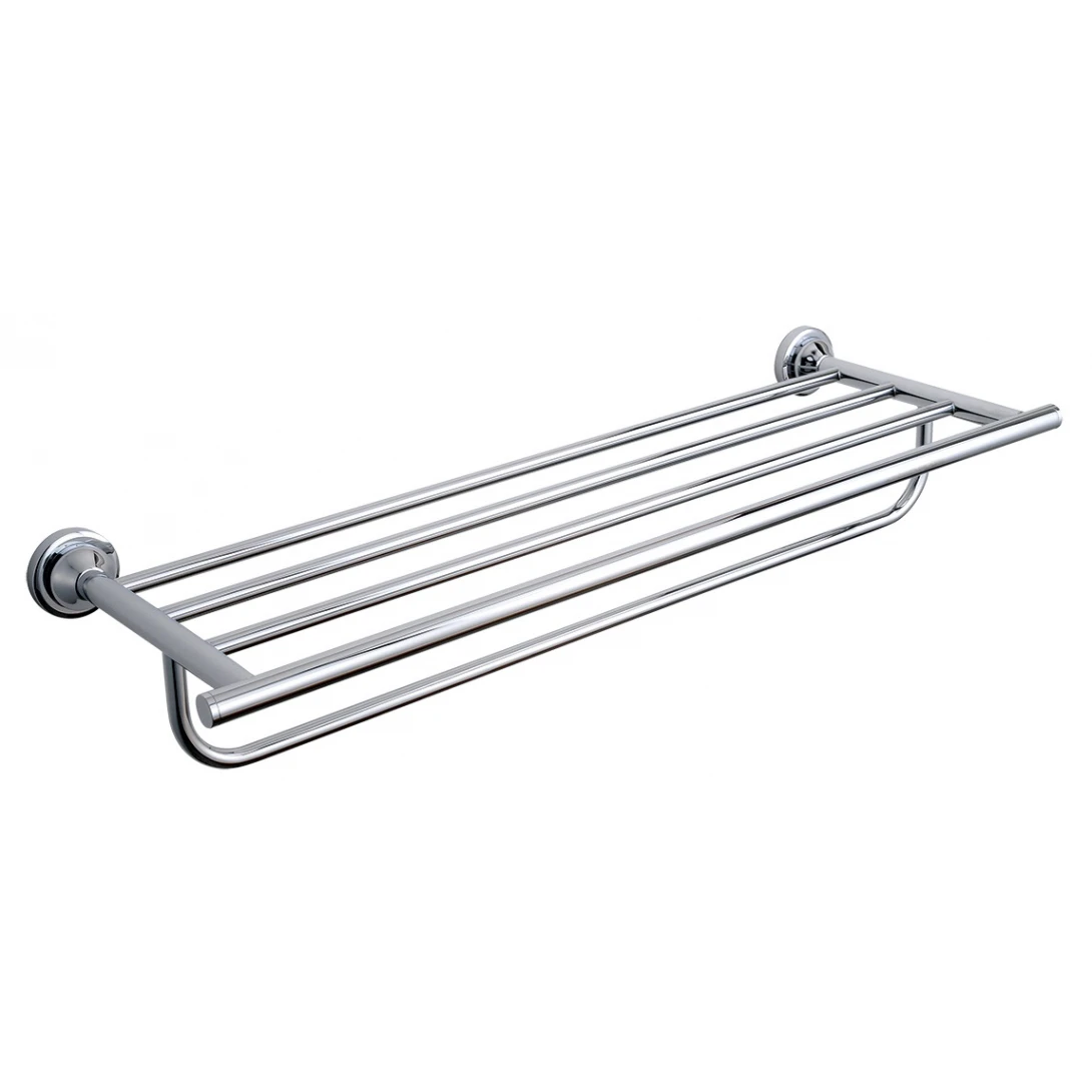 Thiết bị vệ sinh cao cấp chính hãng giá rẻ 2022 Thanh treo khăn Inax KF-415VA (KF415VA) Me 600mm 2 tầng phòng tắm