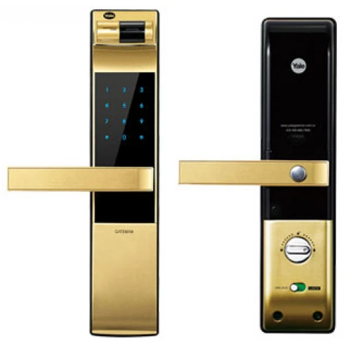 Khóa vân tay Yale YDM 4109+ màu vàng - Khóa cửa điện tử - Tuấn Đức