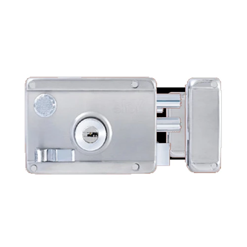 Khóa cửa cổng Yale R5122.60 US32D (R5122.60SSRH) hai đầu chìa inox mờ