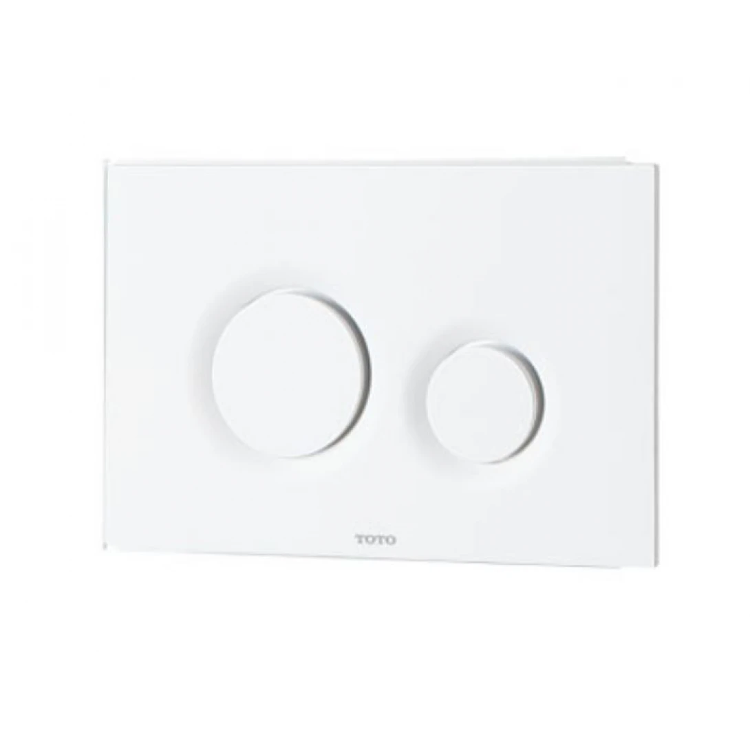 Nắp Đậy Nút Nhấn Xả TOTO MB174P#WH Màu Trắng Bồn Cầu Treo Tường