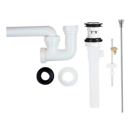Bộ xả ty nhựa Caesar BF606 chặn nước chậu rửa mặt lavabo - Tuấn Đức