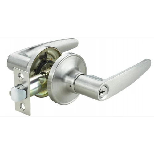 Khóa tròn tay gạt Yale VL5342 US15 màu bạc cửa phòng vệ sinh - Tuấn Đức