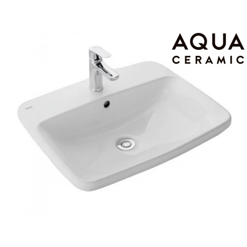 Chậu rửa mặt lavabo Inax AL-2398V (AL2398V) dương vành 580x515