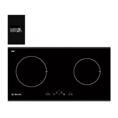 Bếp điện từ Malloca MH-02I D kết hợp hồng ngoại mặt kính Eurokera - Tuấn Đức
