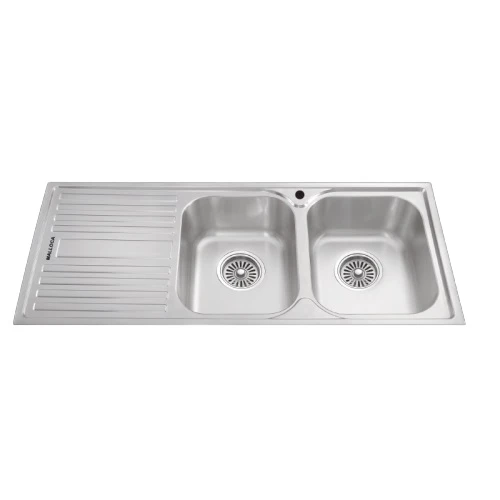 Chậu rửa chén inox 304 Malloca MS 1025L NEW rửa bát - Tuấn Đức